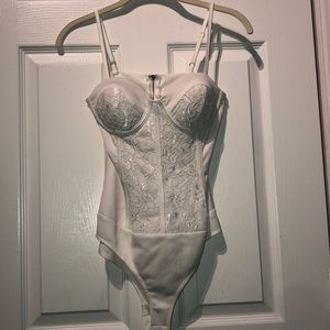 Simple White Bodysuit